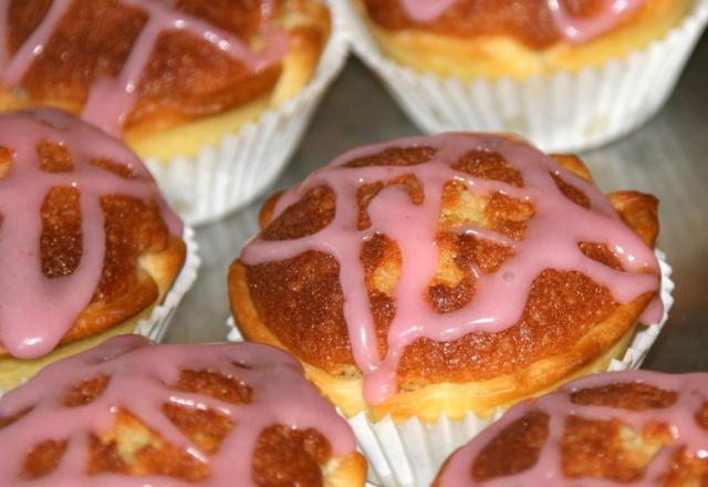 Cupcakes façon Bakewell tart