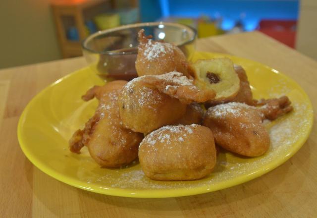 Beignets banane-chocolat