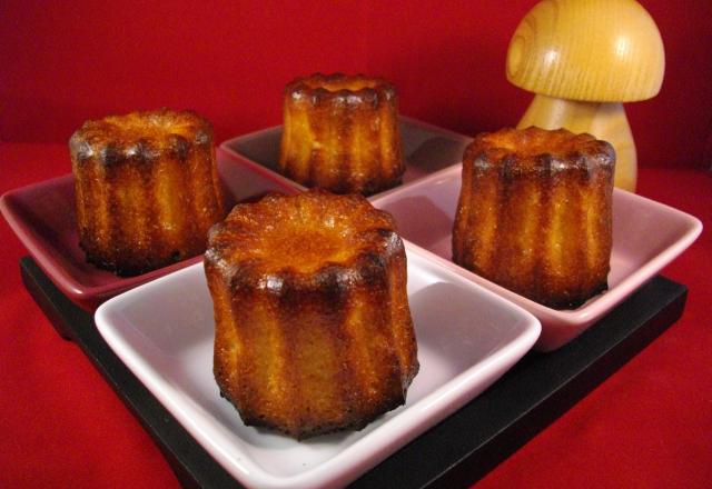 Cannelés bordelais légers