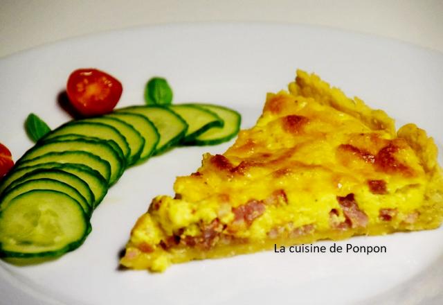 Quiche lorraine selon Laurent Mariotte