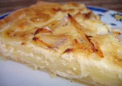 Tarte aux pommes de terre