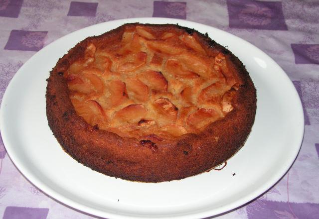 Gâteau aux pommes et ricotta