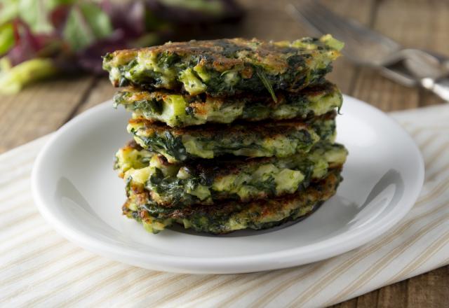 Galettes de quinoa, épinard et brocolis