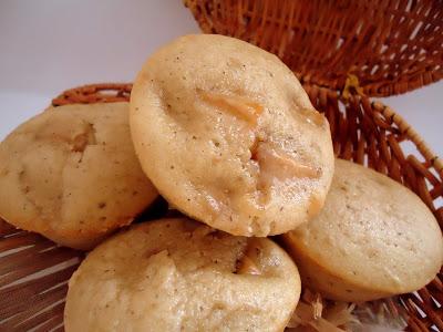 Muffins pommes, beurre salé et cannelle