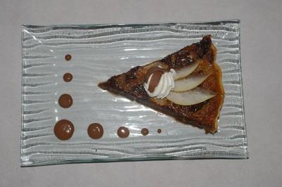 Tarte poires/ chocolat