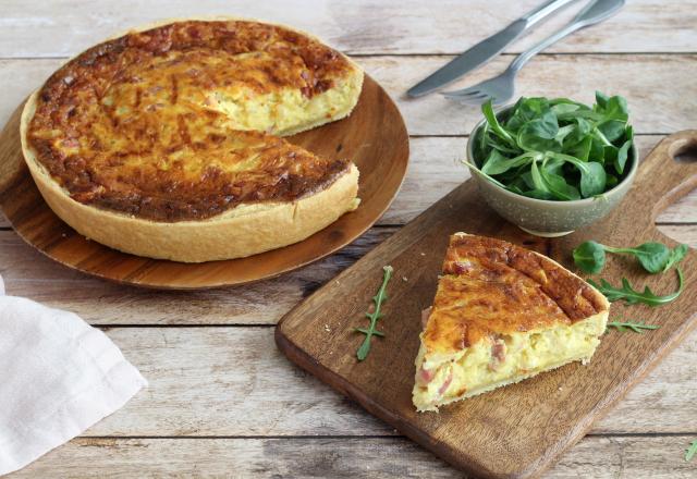 Quiche Lorraine aux oignons