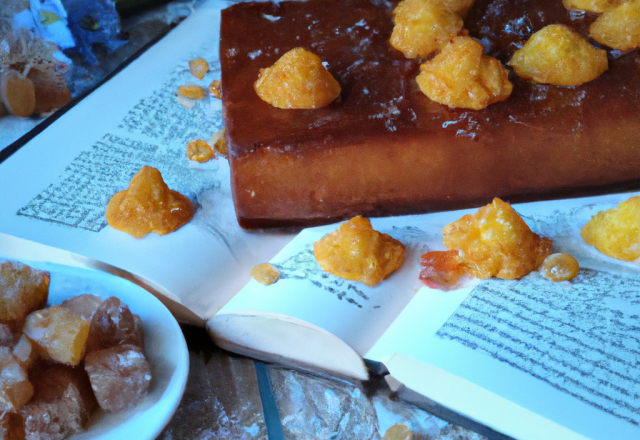 Cake aux carambars à la fleur de sel