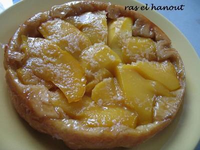 Tarte tatin à la mangue