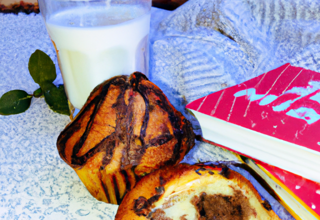 Muffin rapadura et chocolat au lait