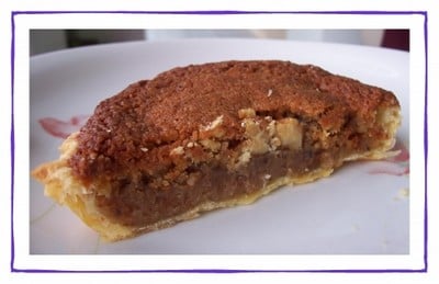 Tarte aux noix de pécan et sirop d'érable