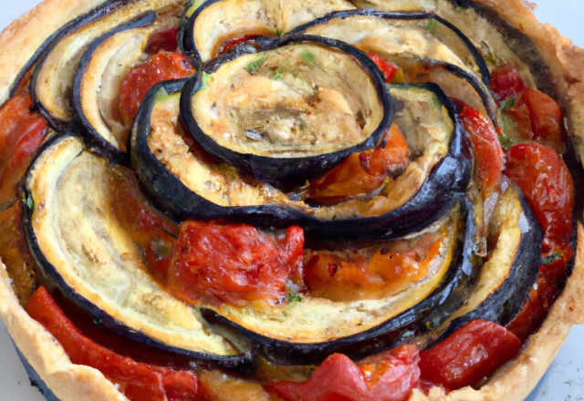 Tarte à la ratatouille