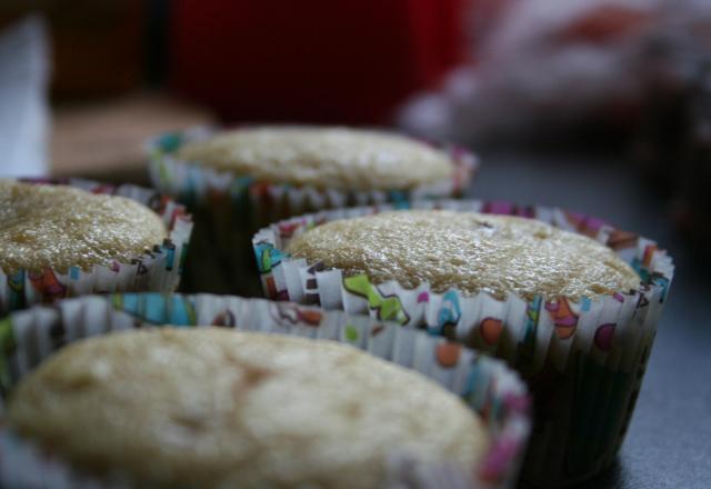 Muffin à la banane du petit déjeuner