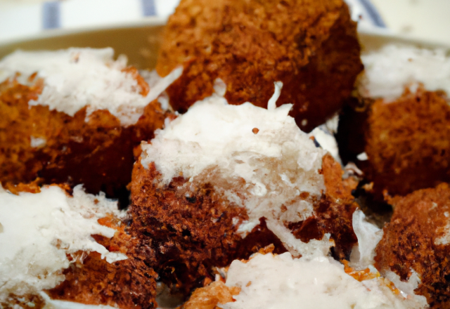 Rochers à la noix de coco classiques