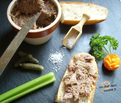 Rillettes de Canard au Gingembre