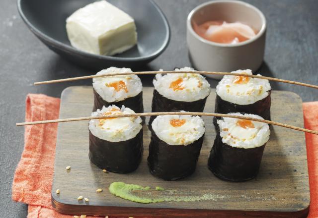 Maki à la truite "sésame-citron vert"