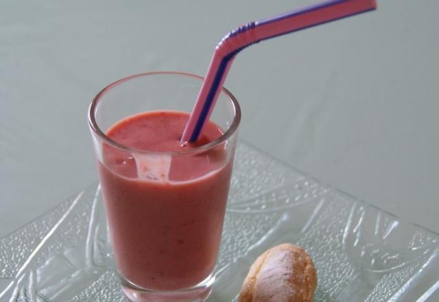 Smoothie pomme banane myrtilles