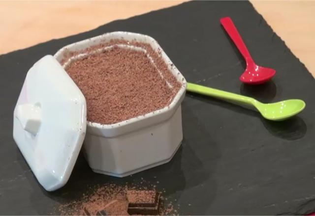 Mousse au chocolat sans œuf