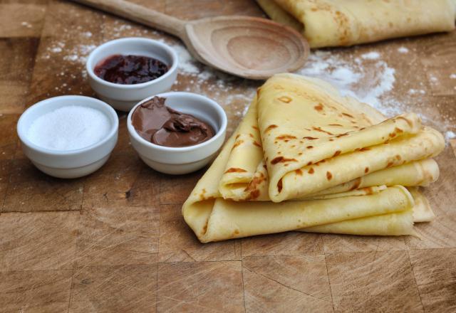 Crêpes au lait fermenté (ou lait ribot)