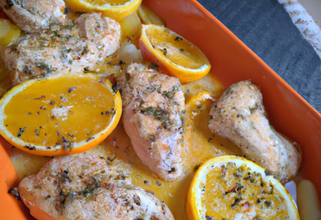 Poulet à l'orange facile