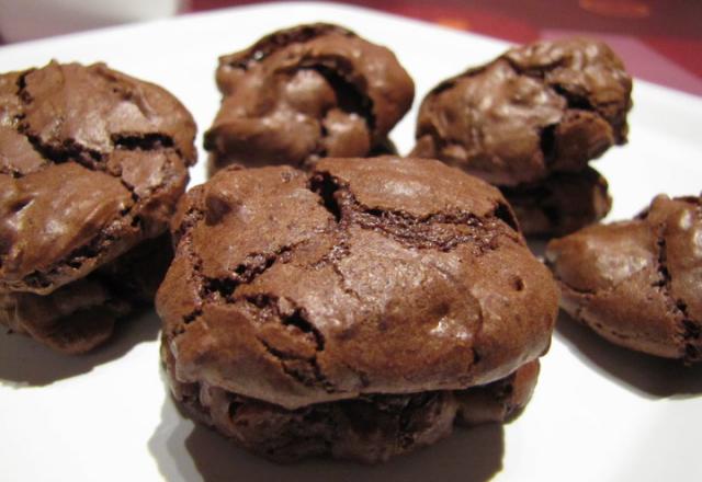 Biscuits soufflés au chocolat