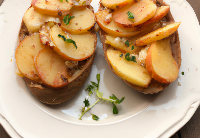 La fantastique tartine de pommes de terre