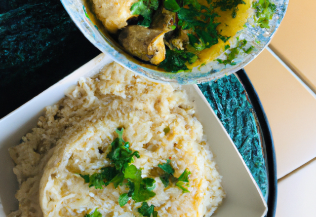 Riz au jus de poulet