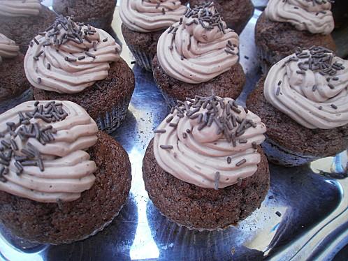 Cupcakes tout chocolat économiques