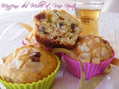 Muffins des Mille et Une Nuits