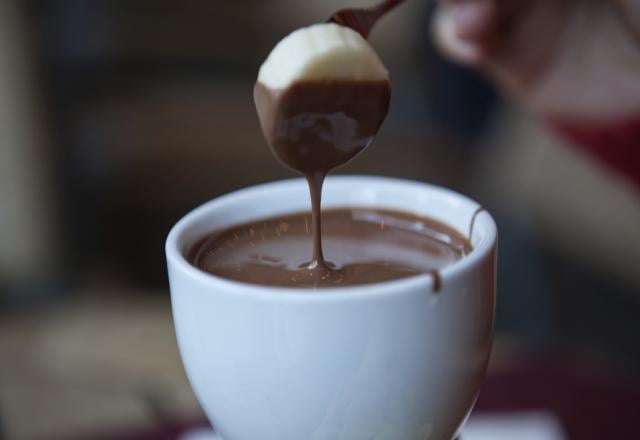 Fondue au chocolat maison