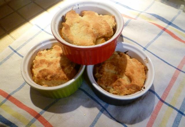 Légumes crumblés au roquefort