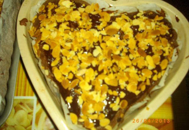 Gâteau chocolat amandes