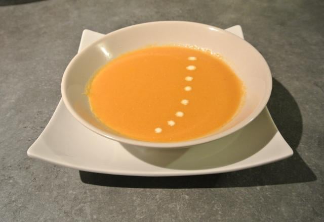 Soupe de lentilles corail rapide