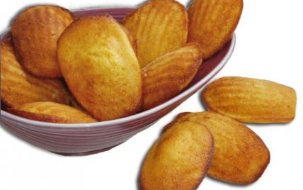 Madeleines au thé vert