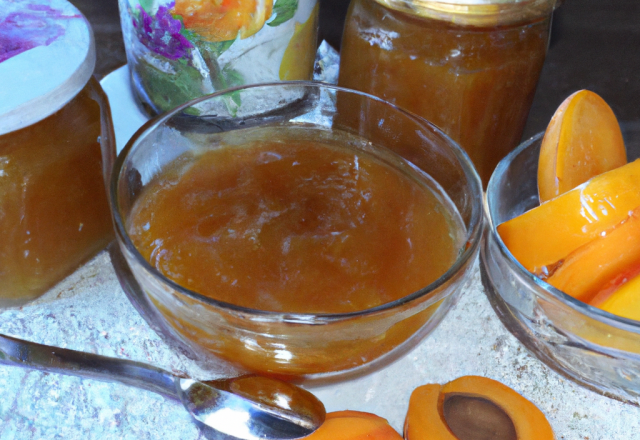 Confiture abricot-bananes