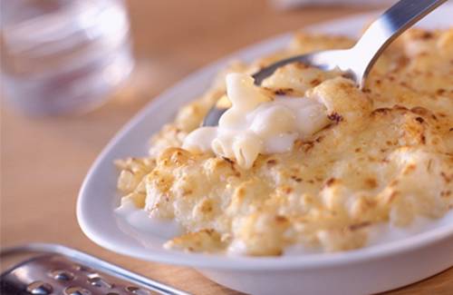 Gratin de pâtes à la crème de Philadelphia