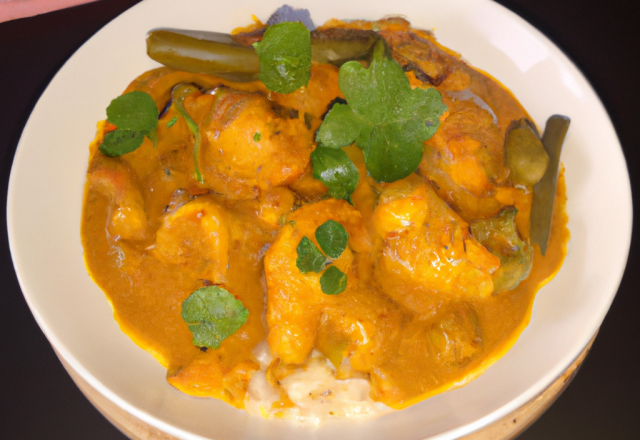 Poulet madras