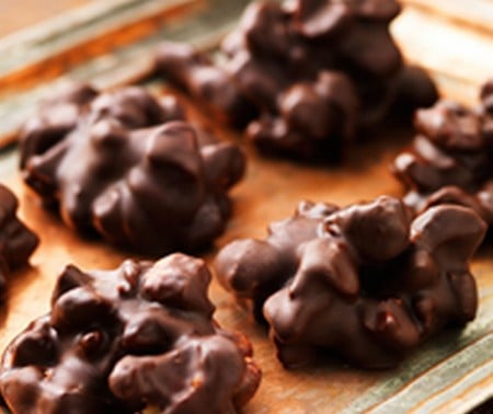 Rochers au chocolat rapides