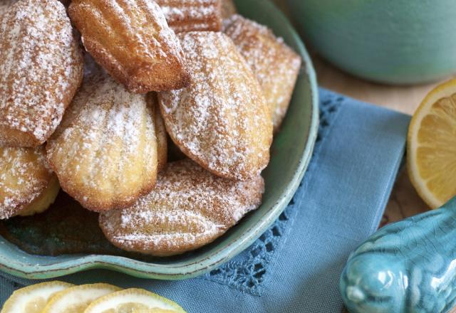 Madeleines au citron