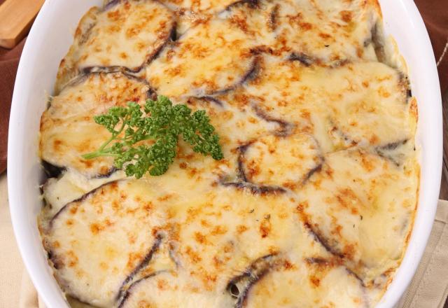 Cannelloni en aubergines au fromage à raclette RichesMonts