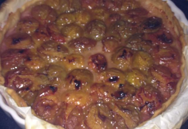 Tarte aux prunes au thermomix