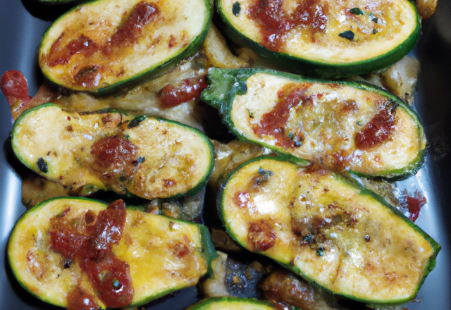 Courgettes à la mexicaine