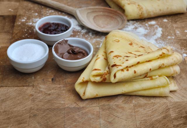 Crêpes à la bière sans lait