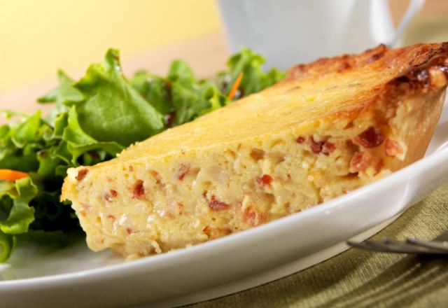 Quiche lorraine au Saint Albray