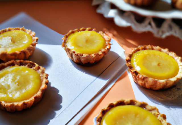 Tartelettes au citron inratables