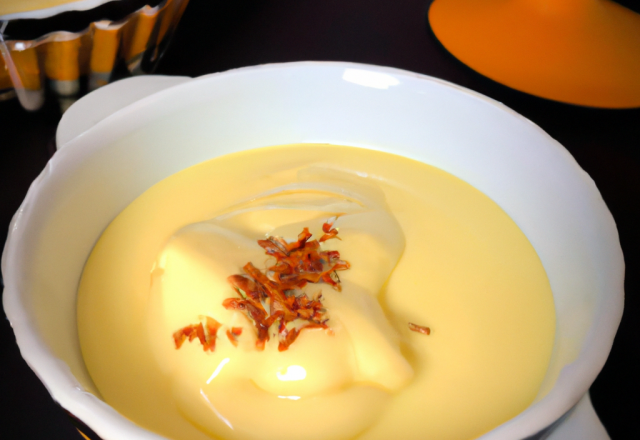 Crème anglaise minute sans cuisson