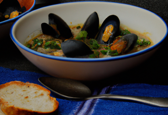 Soupe aux moules de grand-mère