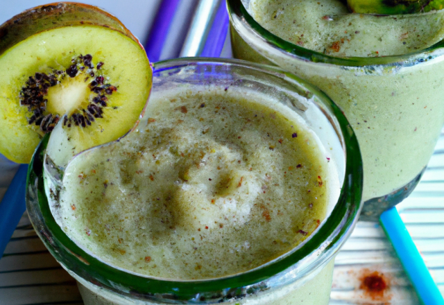 Smoothie aux kiwis