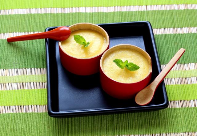 Mousse à la mangue et au gingembre