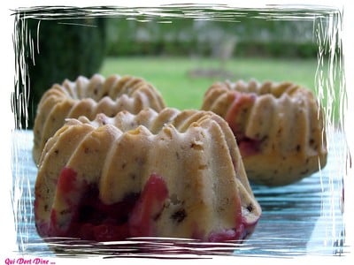 Muffins framboises / chocolat