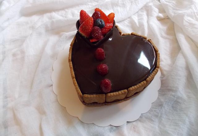 Mon gâteaux de Saint-Valentin